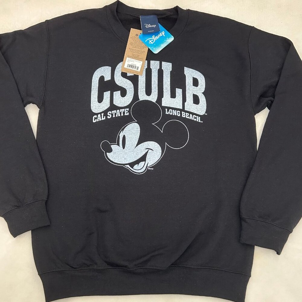 black csulb disney mickey mouse sweatshirt crewneck
unisex size S • new with tag